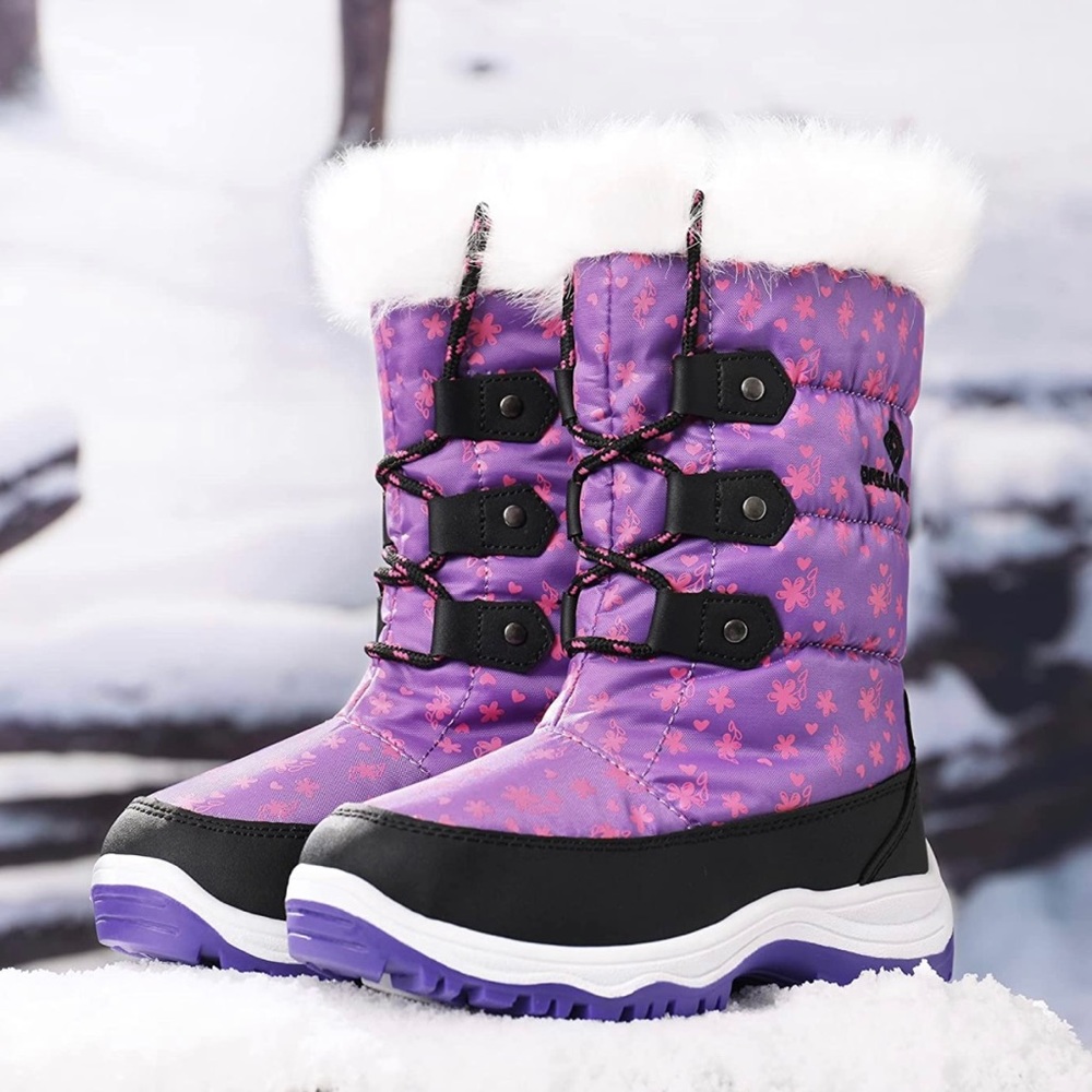 Size 13 Girls Winter Snow Boots- New!